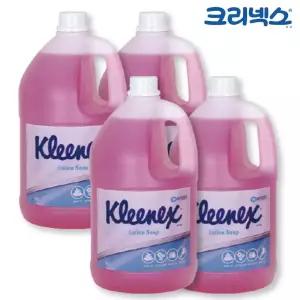 크리넥스 핸드워시 로션 솝 플로럴향 4L x 4개