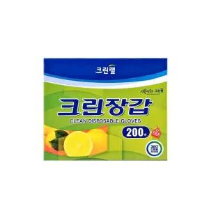 장갑 식품용 위생 비닐 200매 식품용장갑 비닐장갑