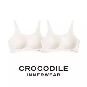 크로커다일 소프트핏 쉘론 스트랩 패드일체형 브라2종 오트밀 CDWBR5M092 1435919