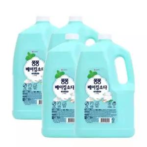 퐁퐁 베이킹소다 주방세제 용기 3L 4개