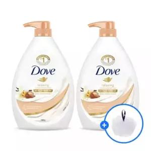 도브 바디워시 시어버터 1L 2개 + (선택)도브샤워볼
