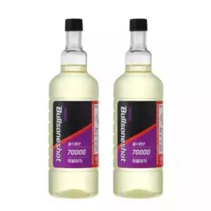 [불스원] 불스원샷 70000 7만 연료첨가제 500ml 2개입 휘발유
