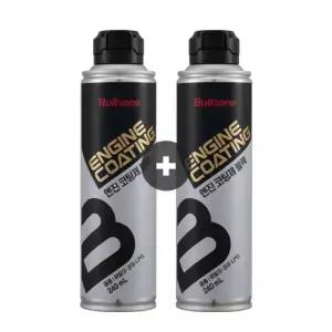 [1+1][불스원] 엔진코팅제 엔진오일첨가제 블랙 240ml