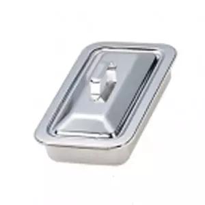고품질 개부밧드 8절/몸체만4-0108(230x130x45mm) 뚜껑미포함 주사기밧드 사각밧드 스뎅밧드 W4054CC