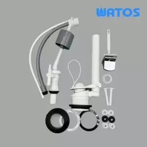 와토스 투피스 측면겸용레버 무소음 필밸브 변기부속세트벨 벨브 부품 부속품 양부품 교체