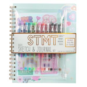 STMT D I Y 저널 세트 필기 및 잉용 노트북이 포함된 문구 키트 8세 이상 를 위한 DIY 스케치