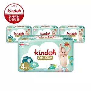 [킨도]킨도 프리미엄 오슬림 팬티형 기저귀 4~7단계 4팩 x 2박스