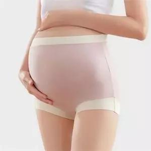 여성 임산부 팬티 여성 산모용 팬티 하이 모달 드로즈 복대 임신