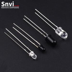 Snvi LED 적외선 이미터 및 IR 리시버 다이오드, 아두이노용 301A, 10 쌍, 3mm, 940nm