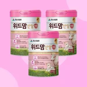 파스퇴르 위드맘 산양 제왕 1단계(태어나서 - 6개월까지) 750g, 3개