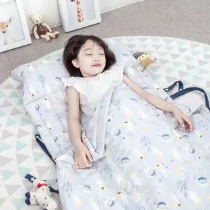 [아우트_6821]어린이집낮잠이불여름 더해피 일체형