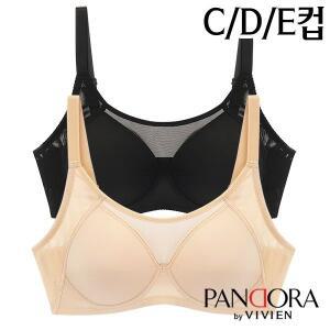 [비비안 판도라]C/D/E컵 노와이어 풀컵몰드브라1종(PBR7126)75C~85E