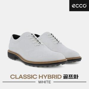 [에코][에코코리아정품]2023 에코 클래식 하이브리드(CLASSIC HYBRID) 골프화[화이트][110214-01007][남...