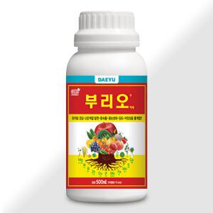 대유 부리오 500ml 액제,인산가리 웃자람억제 꽃눈분화 고운색 당도