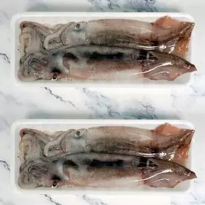 국내산 서해안 오징어 대사이즈 4미 (2마리 X 2팩 / 700g 내외)