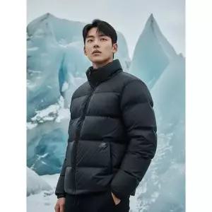 [하프클럽/]UNI 퍼텍스 퀀텀 다운점퍼 블랙 NBNPD4A013-19