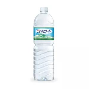 이지하우스 제주삼다수 2L 24개 유라벨 무라벨 랜덤발송 생수 삼다수2리터 삼다수2 삼다수2l 학교생수 학교
