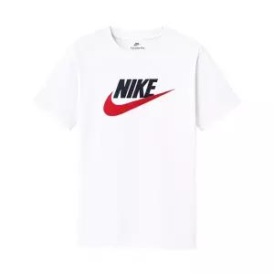나이키 NSW HBR 하이브리드 퓨추라 여성 아동 주니어 반팔티 반팔 티셔츠 화이트 FZ5178-100