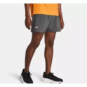 [백화점 정품] 언더아머 Under Armour 1382617 025 그레이 남성 UA 론치 5인치 쇼츠 기능성 우븐 반바지 (