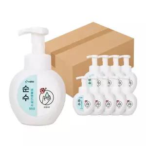 순수 버블 핸드워시 99.9 항균 300ml 손세정제 X10개묶음 I005