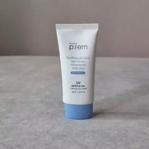 메이크프렘 유브이 디펜스 미 카밍 선크림 50ml(SPF50+) 블루 x2SET (AD)