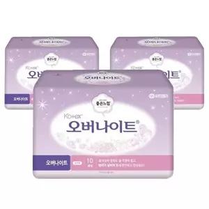 [좋은느낌] 좋은느낌 코텍스 오버나이트10Px3팩
