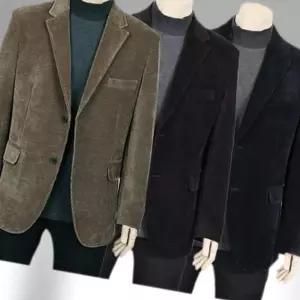 골덴 스웨이드 콤비 자켓 국내생산 가을 겨울 캐주얼 상의