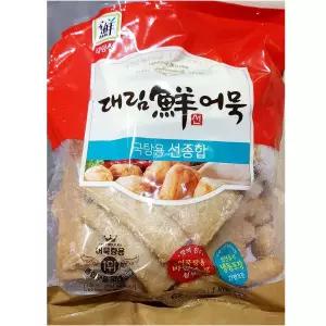 대림 종합어묵 선 1KG 종합어묵선 어묵 즉석식품 안주
