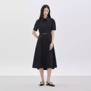 [롯데백화점]쥬크 라글란 벨티드 셔츠 원피스 Z262MSE101