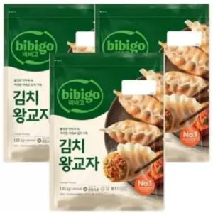 비비고 김치 왕교자, 1.05kg, 3개