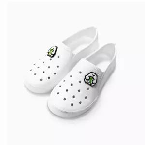 귀여운 아동슬리퍼 흰색 어린이 실내화 210mm 편안한 쿠션감좋은