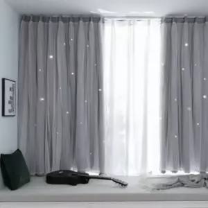 암막 펀칭 커튼 블라인드 붙이는 120X150 무타공