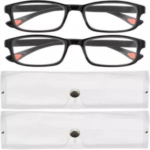 2Pcs 자동 초점 안경 줌 읽기 지능형 자기 조정 노안 안티 블루 라이트 글래스 조절 색상 변경 스마트 룩
