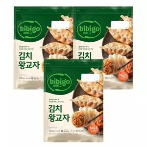 비비고 김치 왕교자 1.05kg, 3개