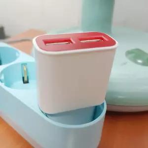 국산 USB 듀얼 2구 3.1A 5V 고속충전기 초충 PD 급속 2포트 USB타입 노트북 여행용 폰충 분리형