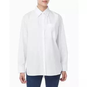(백화점상품) Calvin Klein Jeans 여성 포플린 릴렉스드 핏 셔츠(47C143G) 47C143G