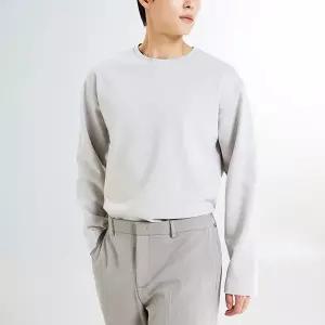[하프클럽/스파오]루즈핏 긴팔티 (SPLWE49M03-K)