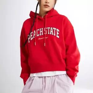 [하프클럽/스파오]PEACH STATE 크롭 후드풀오버 (기모) (SPMHE11G51-K)