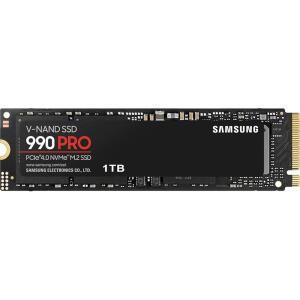 삼성 990 PRO SSD 1TB PCIe 4.0 M.2 2280 내장 솔리드 스테이트 하드 드라이브, Seq. 하이엔드 컴퓨팅, 게임 및 헤비 듀티 워크스테이션, MZ-V9P1T0B /AM을 위한 읽기 속도 최대 7,450MB/s