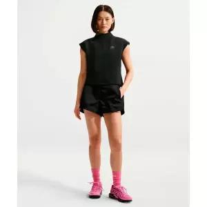 [나이키] NIKE 스포츠웨어 하이웨이스트 새틴 핫 쇼츠 W - 블랙 IF0566-010 500718