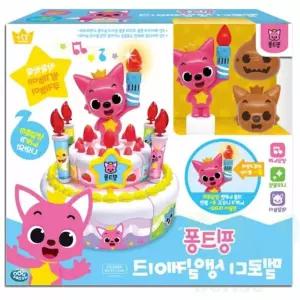 핑크퐁 멜로디 생일케이크 조카생일선물 모형케이크