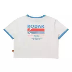 코닥 kodak 브리즈팝 빅그래픽 반팔 티셔츠 우먼 IVORY
