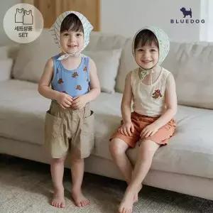 [블루독] 도기 뱀부 2종런닝_CR (24W1050001)