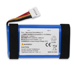 Marshall Stockwell II 야외 블루투스 스피커 2600mAh용 교체 배터리 C406A1 C406A3-1