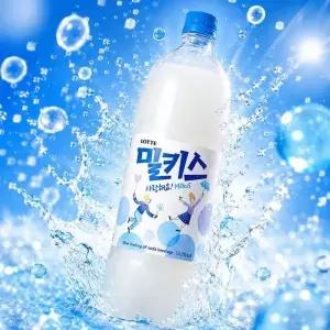 [하프클럽/셀러허브 식품]롯데칠성음료 밀키스 1.5L x 6개입 탄산음료 페트
