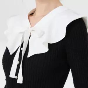 페이크카라 레이어드 목카라 넥케이프 셔츠 블라우스 DO4545 카라