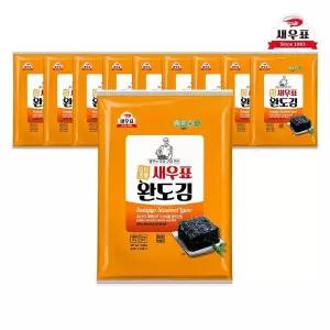 [NS홈쇼핑]새우표 완도 오리지널 전장김 25g x 10봉[36110267]