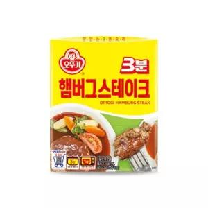 [오뚜기] 3분 햄버거스테이크 140g x 24개