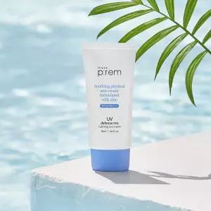 [기획세트] 메이크프렘 유브이 디펜스 미 무기자차 카밍 선크림 SPF50+PA++++ 50ml, 1개