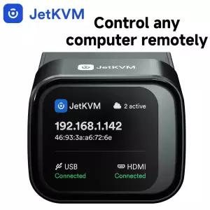 JetKVM IP-KVM TF PoE 버전 오픈 소스 Over IP 원격 관리 데스크탑 제어 장치 데스크탑 제어 장치 MacWinLi
